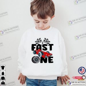 Fast One Birthday T Shirt 1st birthday outfits 0