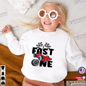 Fast One Birthday T Shirt 1st birthday outfits