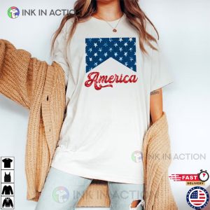 Fourth Of July Shirt USA Flag T-Shirt, America Tee