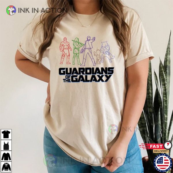 Guardians Of The Galaxy All Team Shirt, Guardians 3