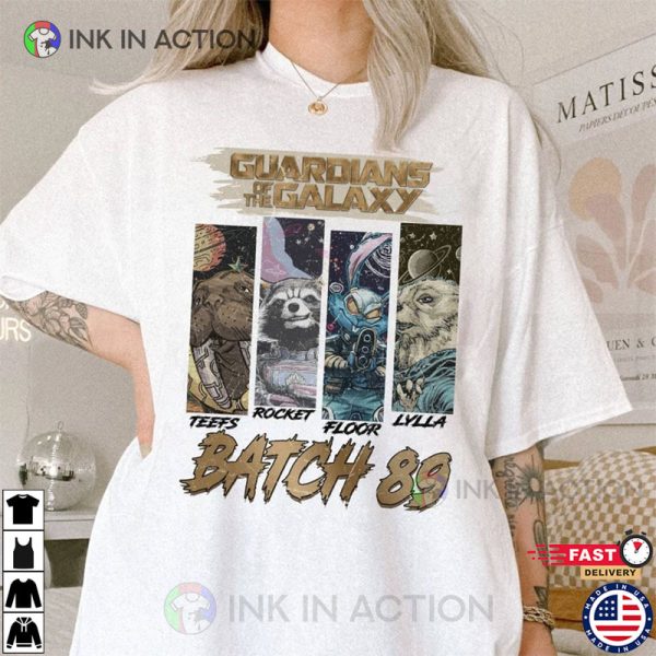 Guardians Of The Galaxy Batch 89 Rocket Team Shirt