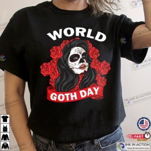 Happy world goth day Graphic T shirt