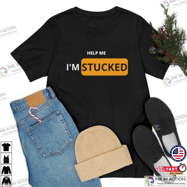 Help Me I’m Stucked PornHub Site Style T-shirt