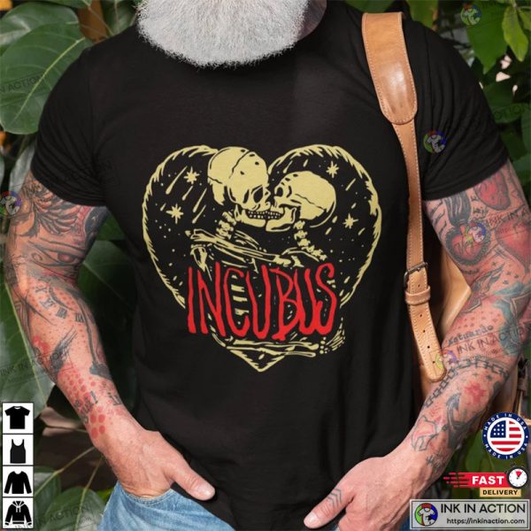 Incubus Merch, Incubus Band Unisex Heavy Cotton Tee