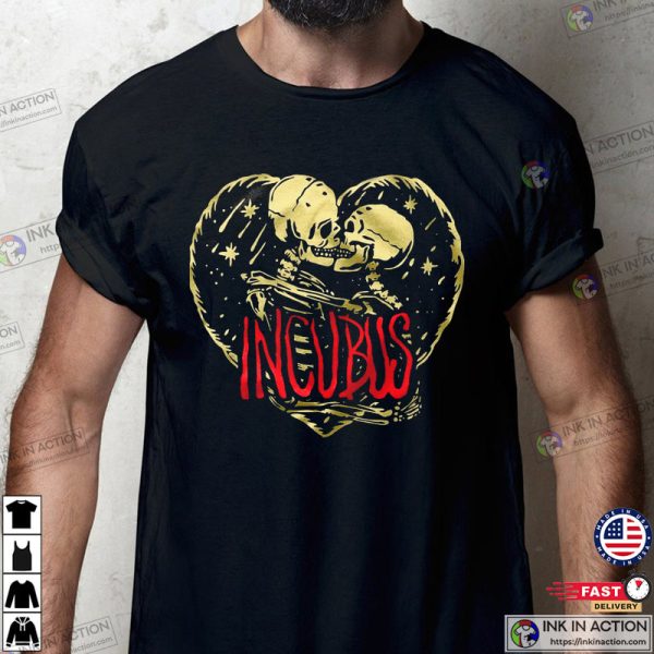 Incubus Merch, Incubus Band Unisex Heavy Cotton Tee