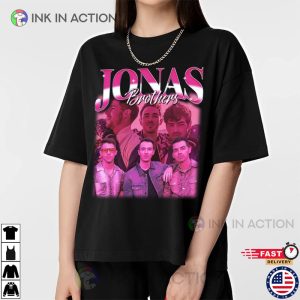 JONAS BROTHERS Band jonas brothers merch 2 Ink In Action