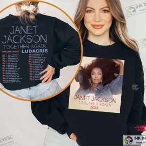 Janet Jackson Together Again Tour 2023 Shirt