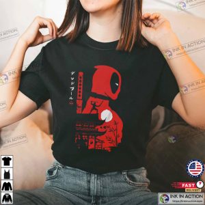 Japanese Style Deadpool new mutants 98 Comic Book Shirt Ink In Action