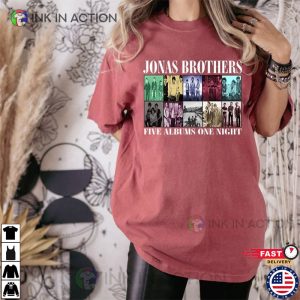 Jonas Brothers The Eras Tour Shirt Jonas Brother Merch 3 Ink In Action