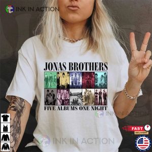 Jonas Brothers The Eras Tour Shirt Jonas Brother Merch 4 Ink In Action