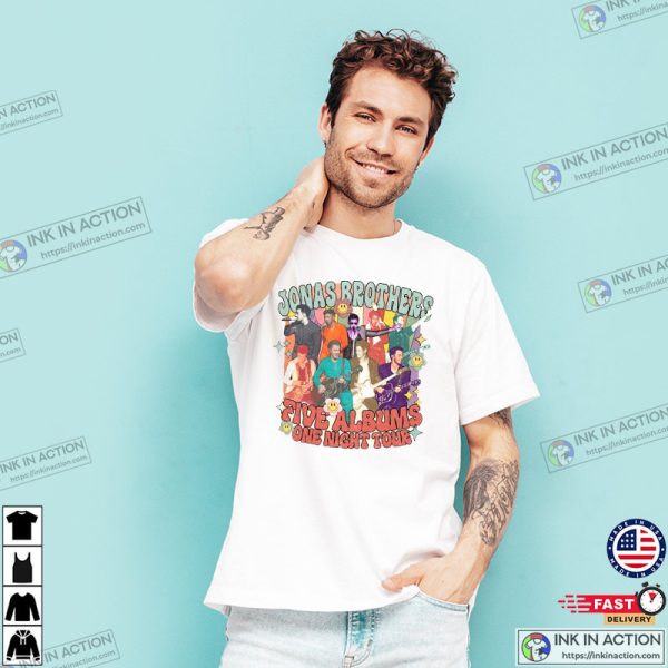 Jonas Retro 90’s T-shirt, Jonas Brothers Concert