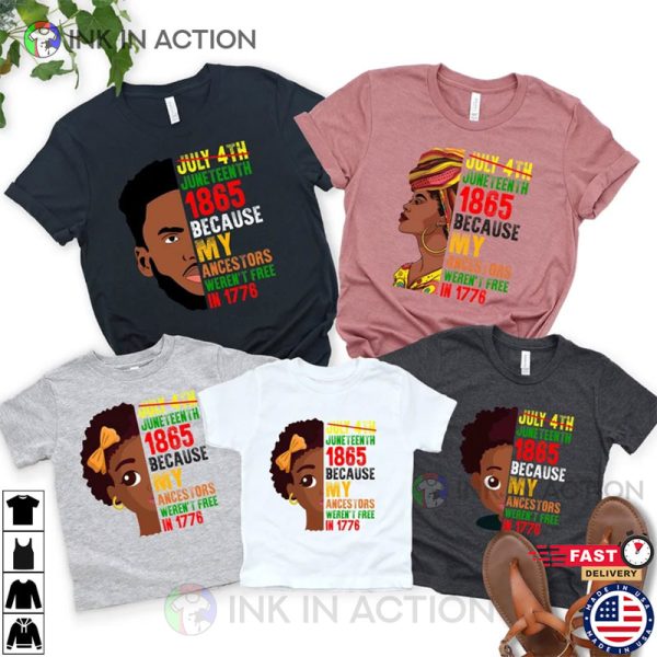 Juneteenth Family Matching, Black History T-shirt