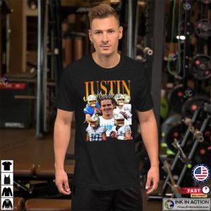 Justin Herbert Chargers Quarterback Homage Graphic Unisex T-Shirt