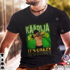 Kaarija Its Crazy Its Party eurovision song contest 2023 T Shirt 3 Ink In Action