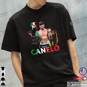 King Boxing Canelo Alvarez Canelo T Shirt 1 Ink In Action