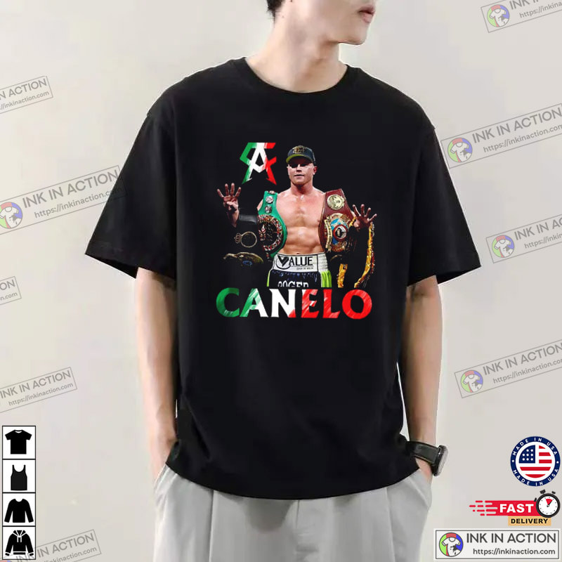 Canelo Alvarez Tri-Color Logo Hoodie