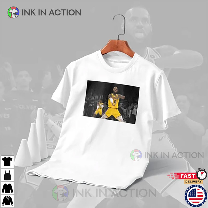 Gorgeous Basketball Lebron James Breathable T-shirt