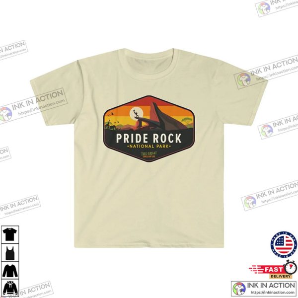 Lion King Disney, Pride Rock Lion King National Park Unisex Shirt