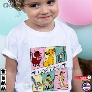 Lion King simba timon and pumbaa Lion King Characters Shirt 4 Ink In Action