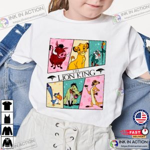 Lion King simba timon and pumbaa Lion King Characters Shirt Ink In Action