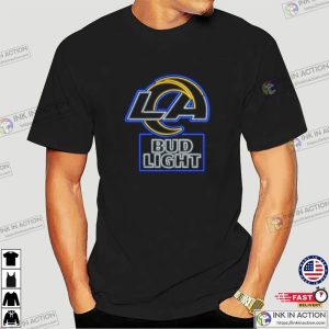 Los Angeles Rams bud light shirt 3 Ink In Action