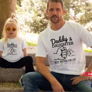 Matching Father And Daughter Shirts, Daddy And Daughter