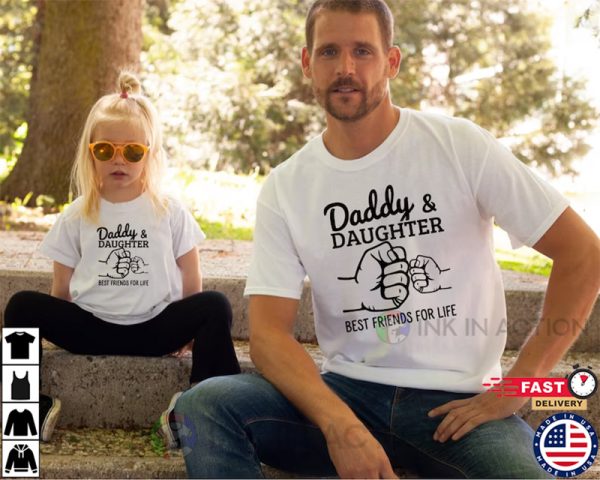 Matching Father And Daughter Shirts, Daddy And Daughter