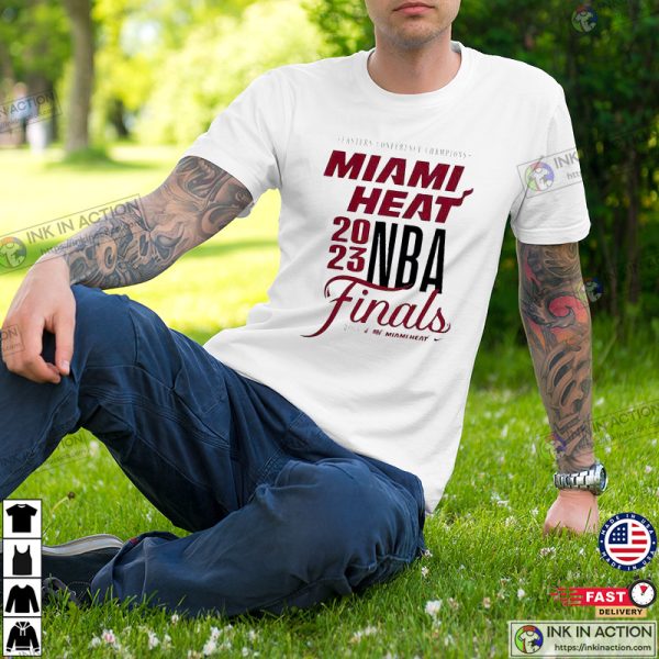 Miami Heat Nike Youth 2023 NBA Finals T-Shirt