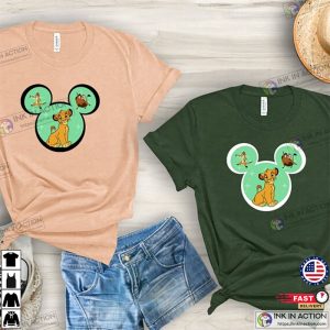 Mickey Ear Lion King Simba Timon And Pumbaa, Animal Kingdom Shirt