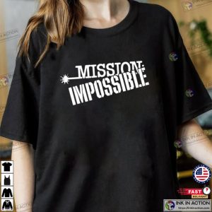 Mission Impossible Black T Shirt 2 Ink In Action