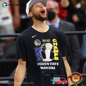 Golden State Warriors 2022 NBA Finals Champions, 2022 NBA Champs Caricature  T-Shirt - Ink In Action