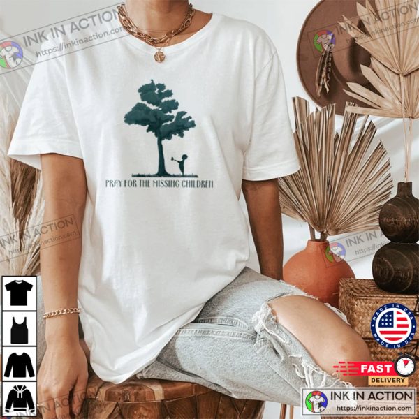 National Missing Childrens Day Pray For The Missing Childrens T-Shirt