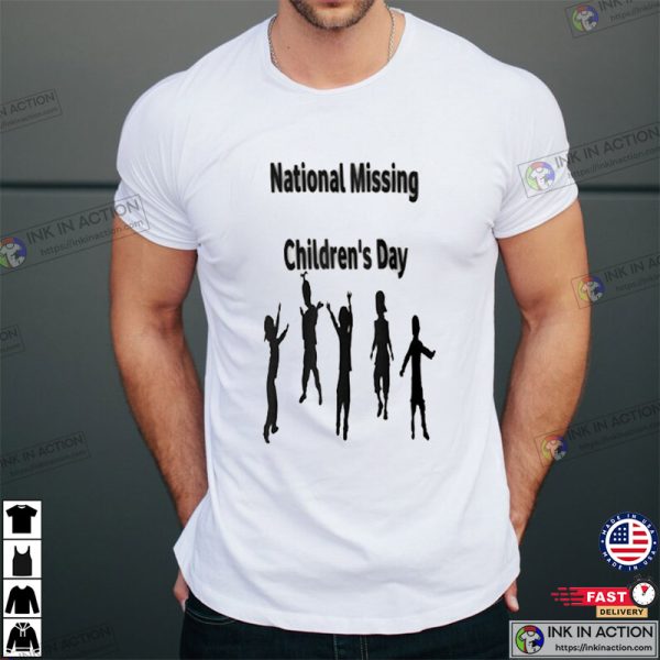 National Missing Childrens Day T-shirt