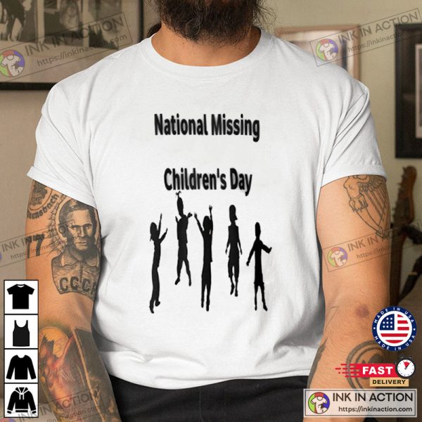 National Missing Childrens Day T-shirt