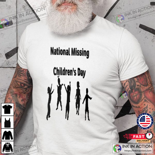 National Missing Childrens Day T-shirt