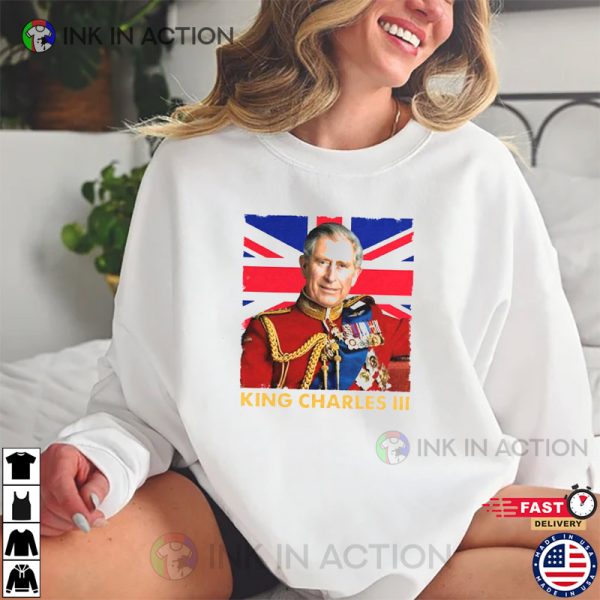 New King Of England King Charles III T-Shirt