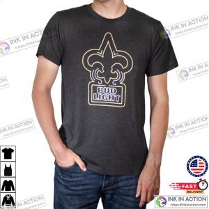 New Orleans Saints bud light shirt 2 Ink In Action