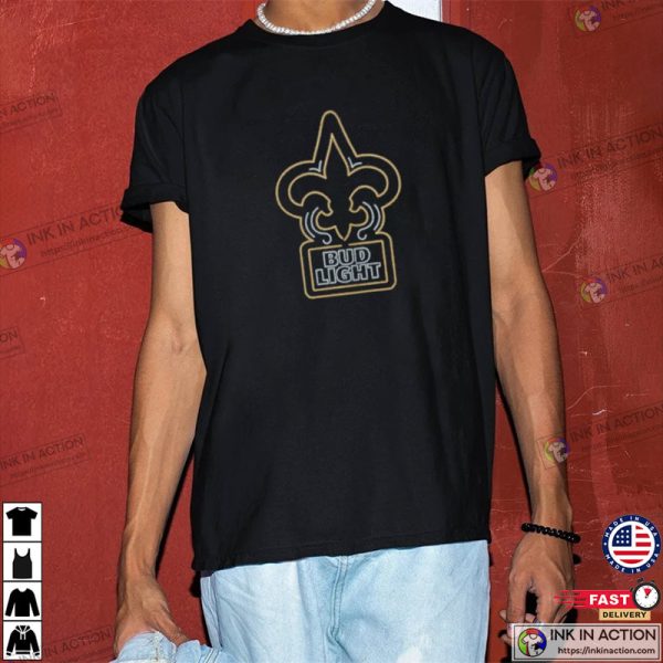 New Orleans Saints Bud Light Shirt