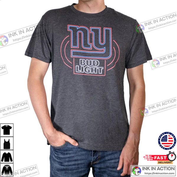 New York Giants Bud Light Shirt