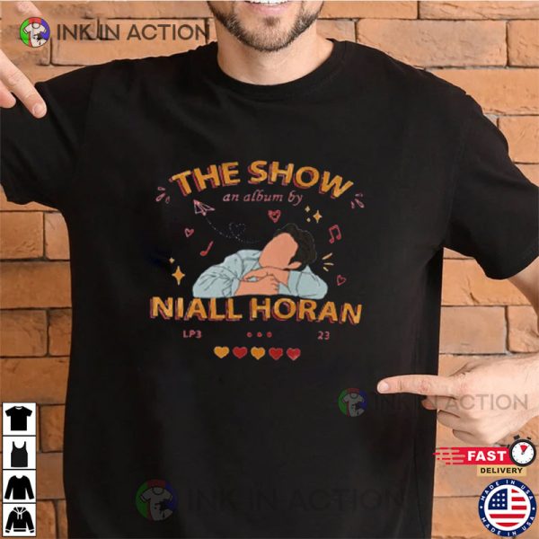 Niall Horan The Show Album Track List T-Shirt