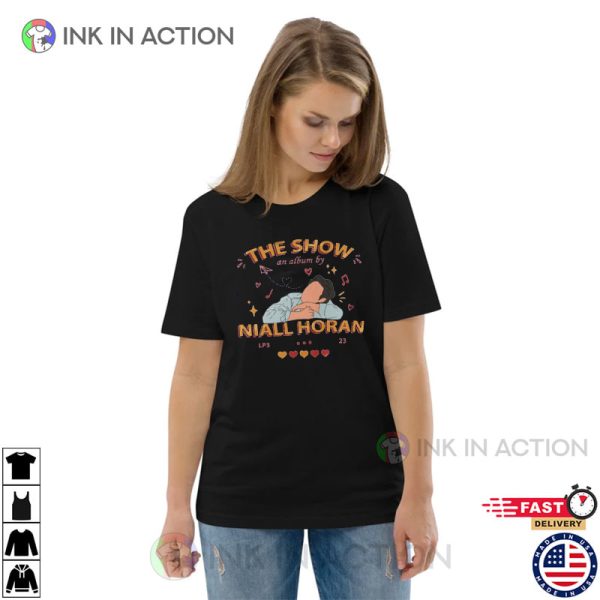 Niall Horan The Show Album Track List T-Shirt