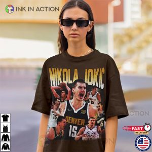 Nikola Jokic 90s Vintage Shirt, Nikola Jokic Mvp