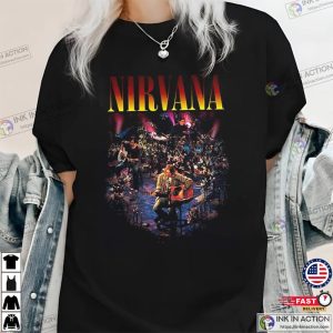 Nirvana Unplugged Photo T Shirt Print your thoughts. Tell your