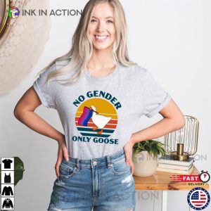 No Gender Only Goose LGBTQ Flag Shirt 2 Ink In Action