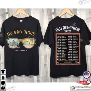 Old Dominion Band No Bad Vibes Tour 2023 Shirt