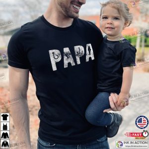 Papa Fishing Graphic Tee fishing apparel 2 Ink In Action