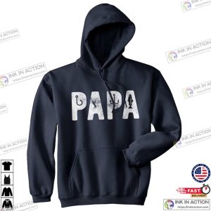 Papa Fishing Graphic Tee fishing apparel 5 Ink In Action