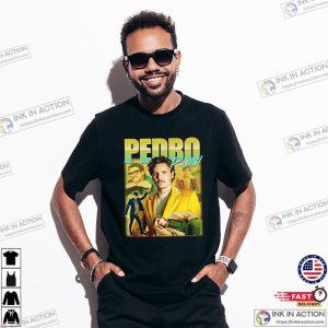 Pedro Pascal Top Movie Icon Retro 90’s Actor T-shirt