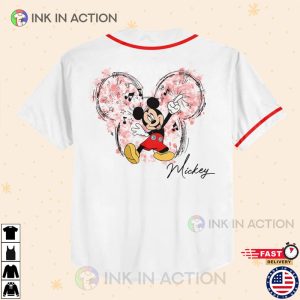 Personalize Mickey Music Baseball Jersey 1 Ink In Action