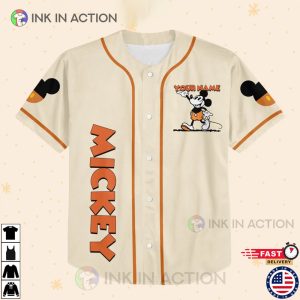 Personalize Mickey Vintage Baseball Jersey 2 Ink In Action